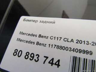 Бампер задний Mercedes CLA c117 2014г. 11788003409999 - Фото 18