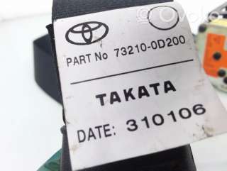 Ремень безопасности Toyota Yaris 2 2008г. 732100d200, 310106, 305562599fka , artARA78996 - Фото 3