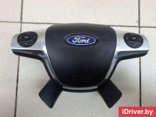 Подушка безопасности в рулевое колесо Ford Focus 3 restailing 2013г. 1787154 Ford - Фото 1