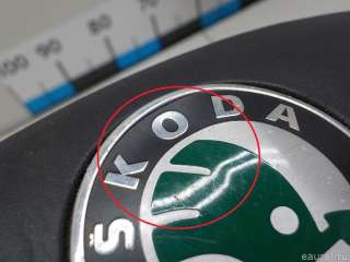 Подушка безопасности в рулевое колесо Skoda Octavia A8 2006г. 3T0880201BTDZ VAG - Фото 2