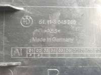 Заглушка (решетка) в бампер правая BMW 3 E90/E91/E92/E93 2008г. 51118045968,8045968 - Фото 7