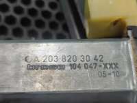 Стеклоподъемник электрический задний правый Mercedes C W203 2005г. A 203 820 30 42, 0 130 822 007 - Фото 3