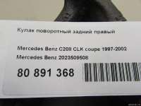 Кулак задний правый Mercedes E W210 1999г. 2023509508 Mercedes Benz - Фото 6