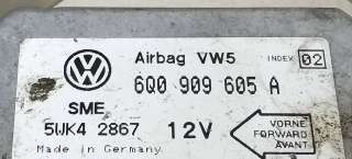Блок AirBag Volkswagen Sharan 1 restailing 2000г. 6Q0909605A - Фото 3