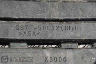 Заглушка (решетка) в бампер передний Mazda 6 2 2011г. GS7T50C12 , art10344730 - Фото 2