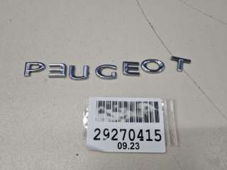 Эмблема крышки багажника Peugeot 508 2010г. 7810AK - Фото 4
