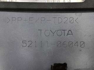 Накладка решетки радиатора Toyota Camry XV70 2020г. 5211106901, 5211106040 - Фото 7