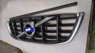 Решетка радиатора Volvo XC60 1 2010г. 30764556,31290999,31294375,31323000,31386997 - Фото 3