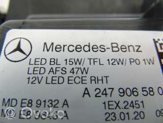 Фара правая Mercedes B W247 2021г. artCZF10707 - Фото 7