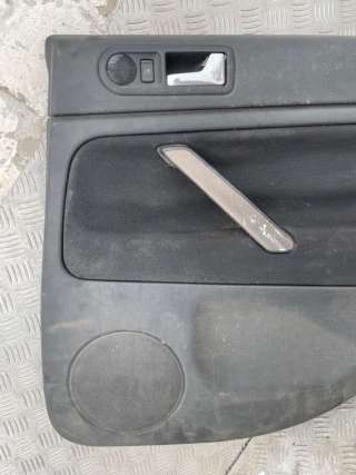Обшивка двери задней правой (дверная карта) Volkswagen Passat B5 2004г.  - Фото 2