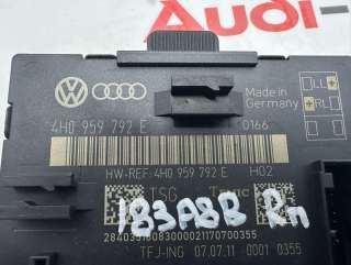 Блок управления двери передней правой Audi A8 D4 (S8) 2011г. 4H0959792E - Фото 3