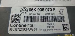 Блок управления двигателем Volkswagen Jetta 6 2013г. 06K906070F VAG - Фото 3