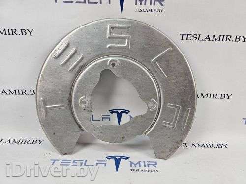 Кожух защитный тормозного диска задний правый Tesla model 3 2020г. 1044666-00 - Фото 1