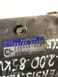 Стартер Toyota Avensis VERSO 2003г. 2810064430, 2280009221 , artJUT85738 - Фото 2