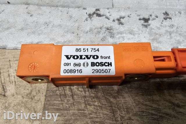 Датчик удара Volvo XC90 1 2007г. 8651754 , art9820145 - Фото 1