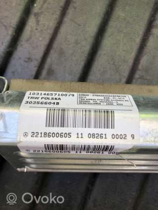 Подушка безопасности боковая (в сиденье) Mercedes S W221 2009г. a2218600605, 2218600605 , artEUP2314 - Фото 2