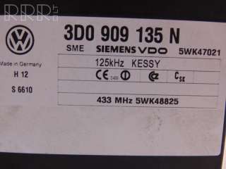 Блок управления бесключевым доступом Volkswagen Touareg 1 2005г. 3d0909135n, 5wk47021, 5wk48825 , artSOV21830 - Фото 6