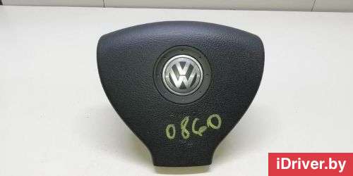 Подушка безопасности водителя Volkswagen Golf 6 2004г. 3C0880201AT1QB - Фото 1