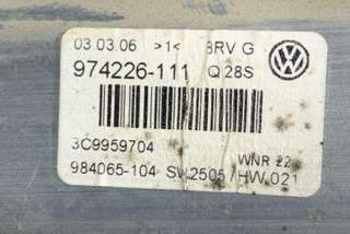 3C9959704, 975281200 , art10354902 Моторчик стеклоподъемника задний правый к Volkswagen Passat B6 Арт 10354902