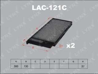 lac121c lynxauto Фильтр воздушный к Lexus LX 3 Арт 73693685
