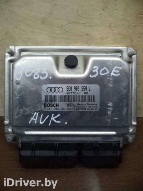 Блок управления двигателем Audi A4 B7 2004г. 8E0909559L - Фото 1