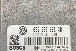 Блок управления двигателем Volkswagen Passat B6 2006г. 03G906021AB, 0281012119 , art10355539 - Фото 2