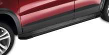 Обвес (комплект) боковые алюминиевые подножки NewLineBLACK Kia Niro 2019г.  - Фото 3