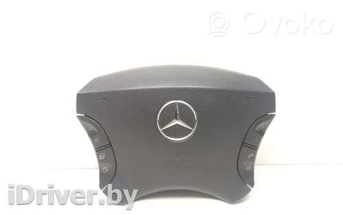 Подушка безопасности водителя Mercedes S W220 2003г. 22046024, 2204602498724107, 98724107 , artLGI59266 - Фото 1