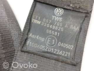 Ремень безопасности Volkswagen Touran 1 2005г. 1t1857705a, 33049825, 65591 , artRTX133000 - Фото 7
