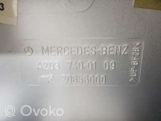 Крышка багажника (дверь 3-5) Mercedes C W203 2001г. a2037400109, 20656000, a2038200389 , artARA126860 - Фото 2