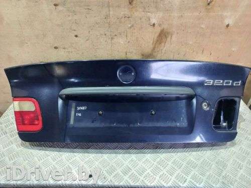 Крышка багажника (дверь 3-5) BMW 3 E46 2002г.  - Фото 1
