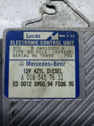 Блок управления двигателем Mercedes E W210 1998г. a0165457632 , artPAV12916 - Фото 2