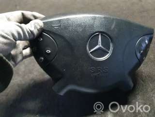 Подушка безопасности водителя Mercedes E W211 2005г. 61245240g, a2118206110 , artVIJ28250 - Фото 3