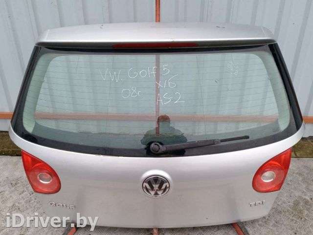 Крышка багажника (дверь 3-5) Volkswagen Golf 6 2008г.  - Фото 1