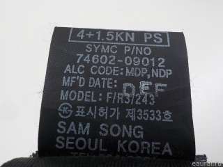 Ремень безопасности с пиропатроном SsangYong Actyon 1 2006г. 7460209012LAM - Фото 9
