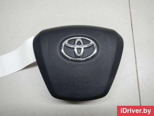 Подушка безопасности в рулевое колесо Toyota Avensis 3 2010г. 4513005130C0 - Фото 1