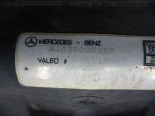 Вентилятор охлаждения отсека электроники Mercedes ML W163 1999г. 1635000155 - Фото 8