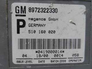Иммобилайзер Opel Frontera B 2001г. 91162776 - Фото 4