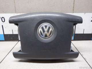 Подушка безопасности водителя Volkswagen Touareg 1 2003г. 3D0880203B2K7 - Фото 2