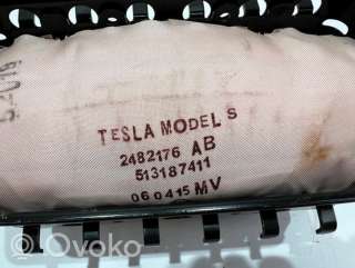 Подушка безопасности водителя Tesla model S 2012г. 2482176 , artNKO1214 - Фото 3