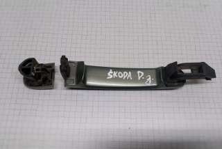 Ручка наружная задняя правая Skoda Octavia A4 2003г. 3B0837207 , art5386708 - Фото 3