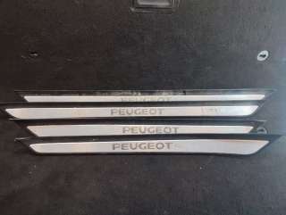Накладка на порог Peugeot 607 2002г.  - Фото 2