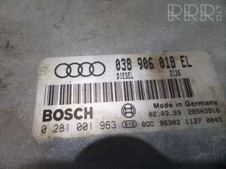 Блок управления двигателем Audi A4 B5 1999г. 038906018el, 0281001963 , artKLI30485 - Фото 3