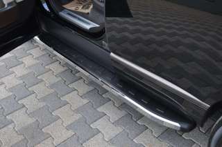 Накладка декоративная боковые подножки NewStarChrome Mercedes ML W164 2003г.  - Фото 8