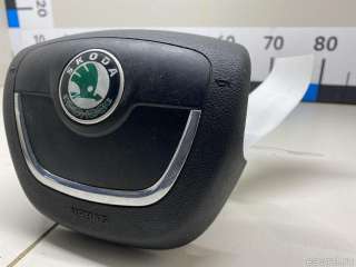 Подушка безопасности в рулевое колесо Skoda Octavia A8 2006г. 1Z0880201AHTDZ VAG - Фото 4