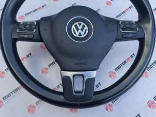 Рулевое колесо Volkswagen Passat CC 2012г.  - Фото 5