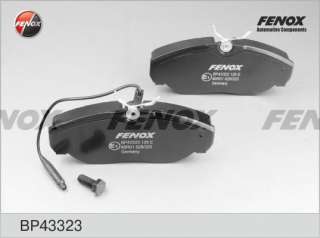 bp43323 fenox Тормозные колодки комплект к Peugeot Boxer 1 Арт 73669504