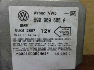 Блок управления подушек безопасности Volkswagen Golf 4 2001г. 6Q0909605A - Фото 3