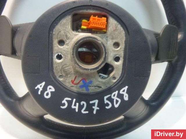 Рулевое колесо с AIR BAG Audi A8 D3 (S8) 2003г.  - Фото 1