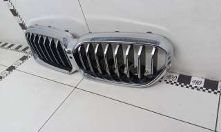Молдинг (рамка) решетки радиатора BMW 5 G30/G31 2021г. 51129852284 - Фото 3